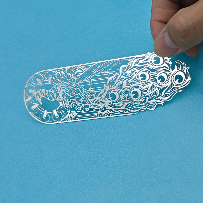 吉祥孔雀鳳凰鏤空不銹鋼裝飾吊牌